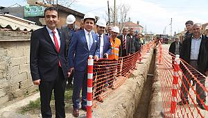 Karaman'da bir mahalle daha doğalgaza kavuşuyor