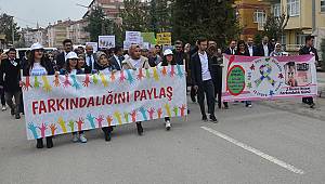 Karaman'da otizm farkındalık günü kutlandı