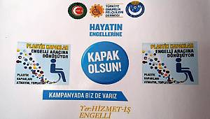 Karaman'da Plastik Kapak Toplama Kampanyası