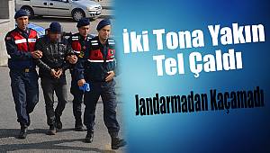 Karaman'da tel hırsızı yakalandı