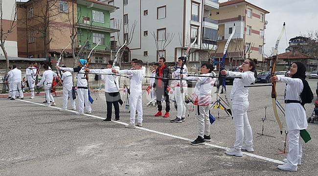 Okullar arası okçuluk müsabakaları sona erdi