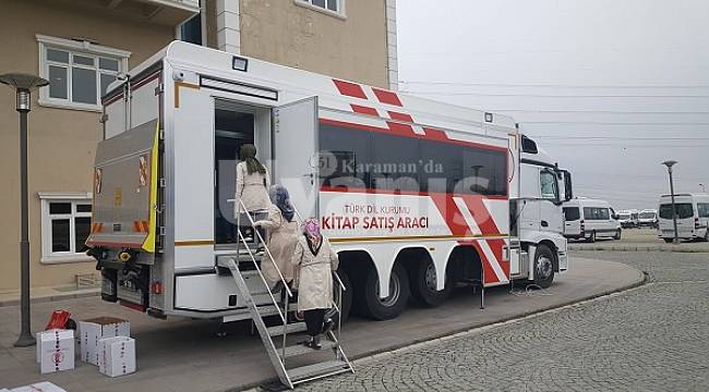 Türk Dil Kurumu Kitap Satış Aracı, Karaman&#039;a geliyor