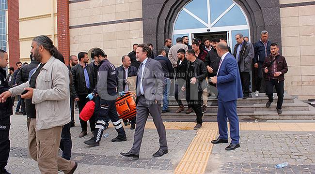 Üniversitede öğrenci kavgası 2 Yaralı