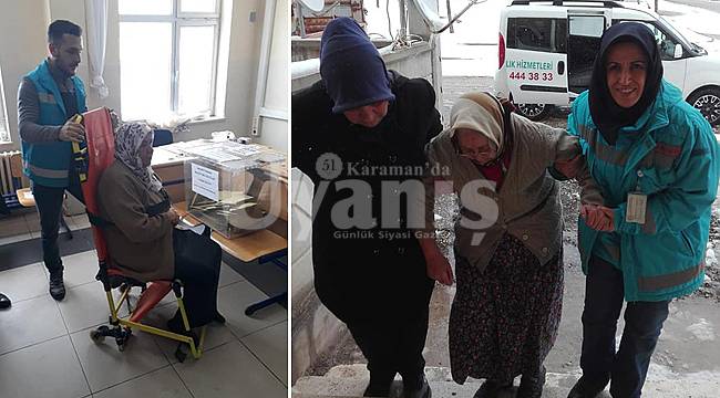 Onlar da demokratik haklarını kullandı