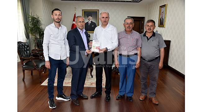 Ambar Köyü derneğinden ziyaret