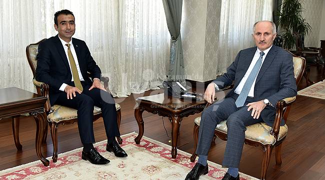 Başkan Kalaycı'dan Vali Meral'e ziyaret