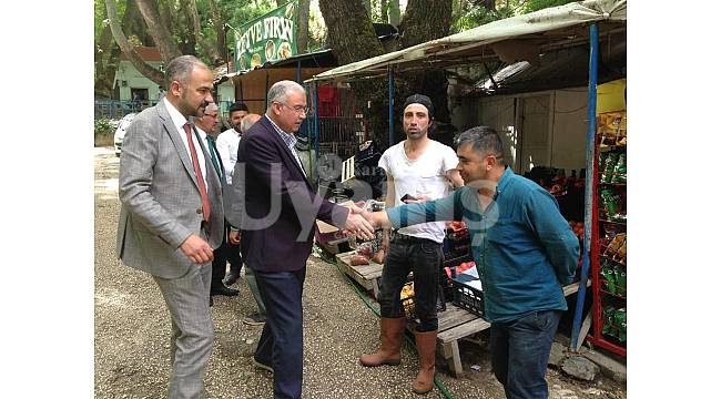Başkanlar karış karış geziyor