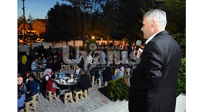 En özel iftar