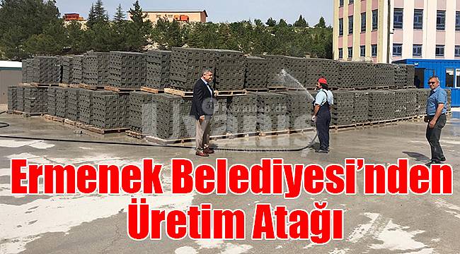 Ermenek Belediyesi’nden üretim atağı