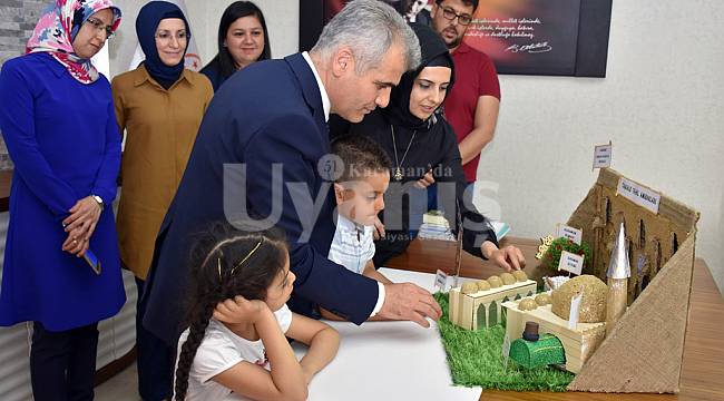 Geri dönüşüm eserleriyle Karaman'ı tanıtacaklar
