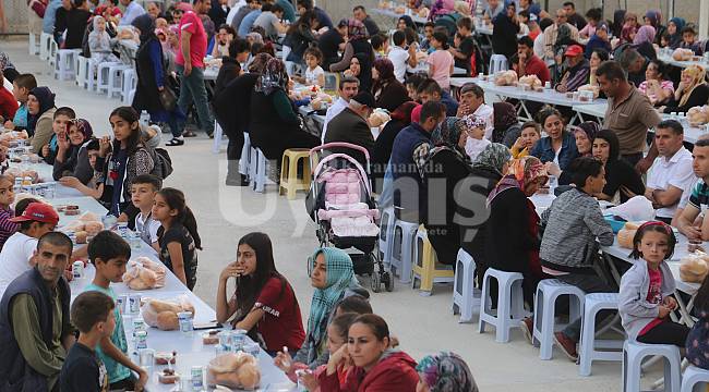 İftar Sofrası Alacasuluk Mahallesi&#039;ne Kuruldu