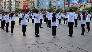 Karaman'da dünya atabarı oynuyor etkinliği düzenlendi