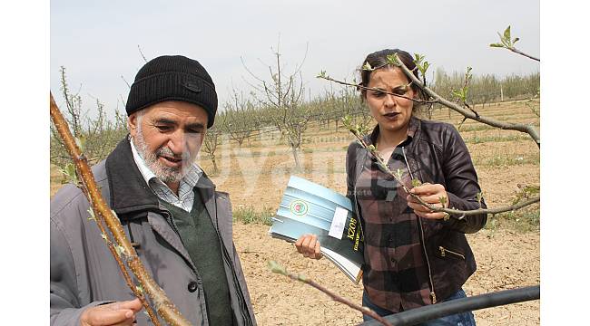 Karaman’da tarım danışmanı sahaya indi