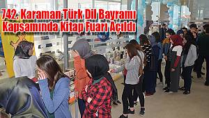 KMÜ'de kitap fuarı açıldı