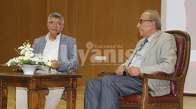 Koçak ve Behramoğlu Karamanlılarla buluştu