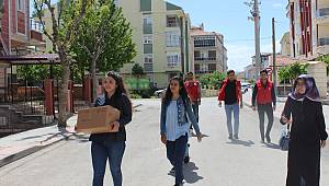 Öğrencilerden anlamlı ramazan yardımı