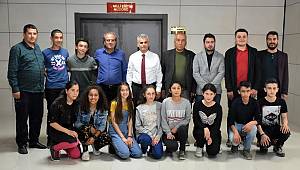 Öğrencilerden İl Müdürü Kurt’a ziyaret