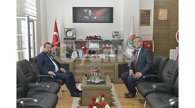 Rektör Akgül’den Başkan Zorlu'ya Ziyaret
