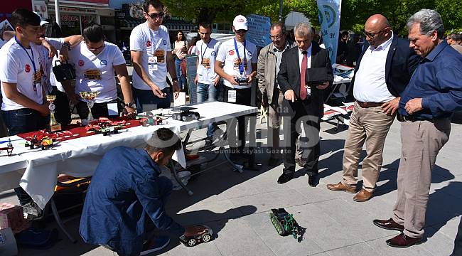 Robot teknolojileri bilim fuarında sergileniyor