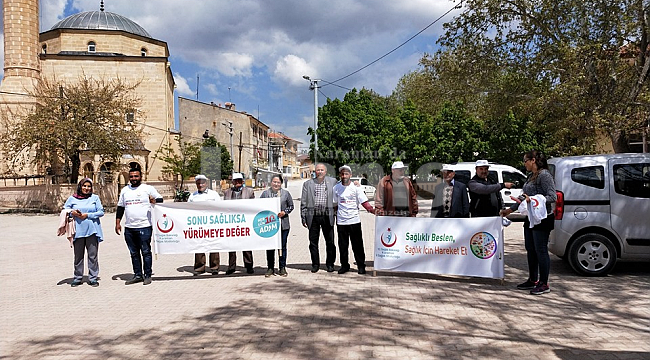 Sağlık İçin Hareket Et Günü yürüyüşü düzenlendi