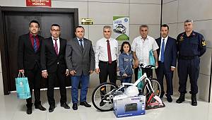 Şampiyonlarından İl Müdürü Kurt'a Ziyaret