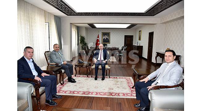 Vali Meral’e nezaket ziyareti