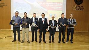 Yarışmalarda dereceye girenler ödüllendirildi