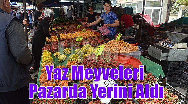 Yaz meyveleri pazarda yerini aldı: İşte fiyatlar!