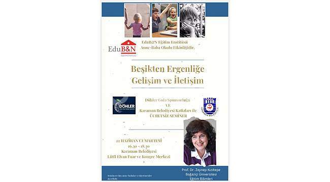 Aile konulu seminere davet