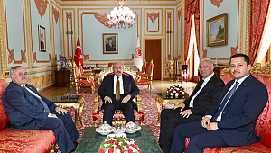 AK Parti'den TBMM Başkanı Şentop'a ziyaret