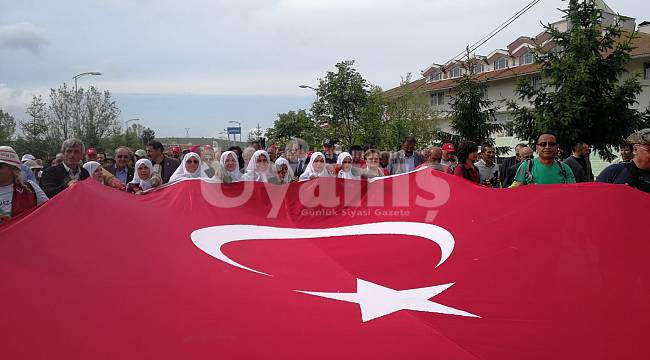 Atatürk ve İstiklal Yolu Yürüyüşü Tamamlandı