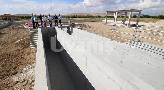 Atık Su Arıtma Tesisi'nde mimari kısım tamamlandı