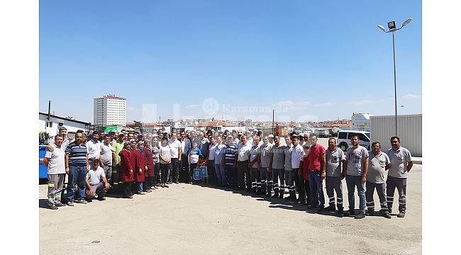Başkan Kalaycı personelle buluştu