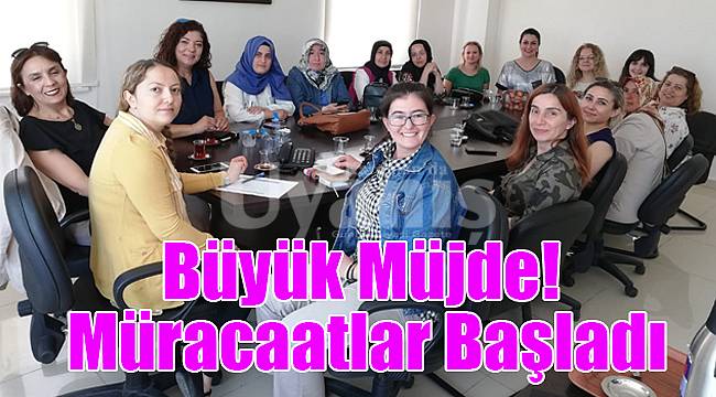 Büyük müjde! Müracaatlar başladı