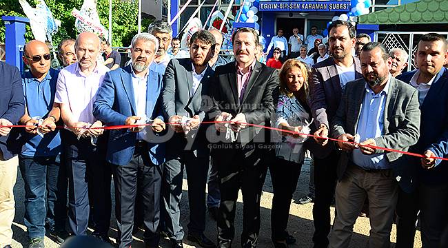 Eğitim-Bir-Sen Hizmet Binası açıldı