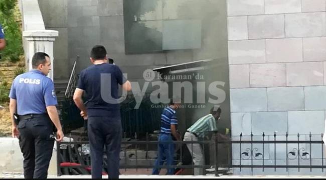 Hükümet Konağında yangın paniği
