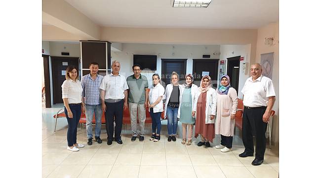 İl Müdürü Dr. Kurşun incelemelerini sürdürüyor