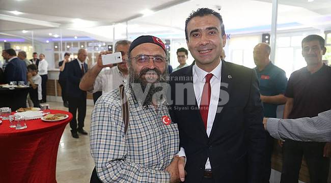 Karaman Belediyesi'nde bayramlaşma programı düzenlendi