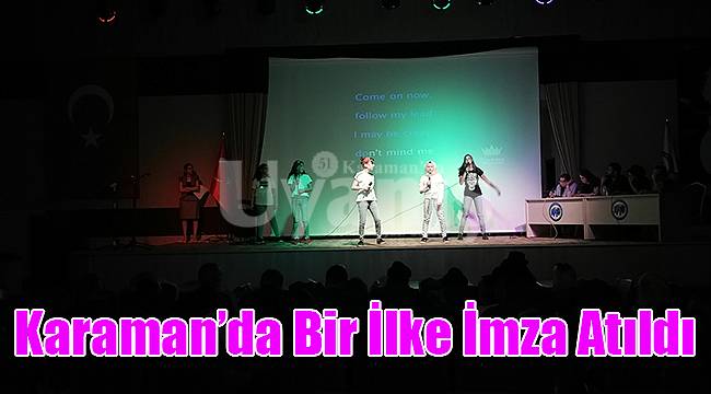 Karaman'da Bir İlke İmza Atıldı