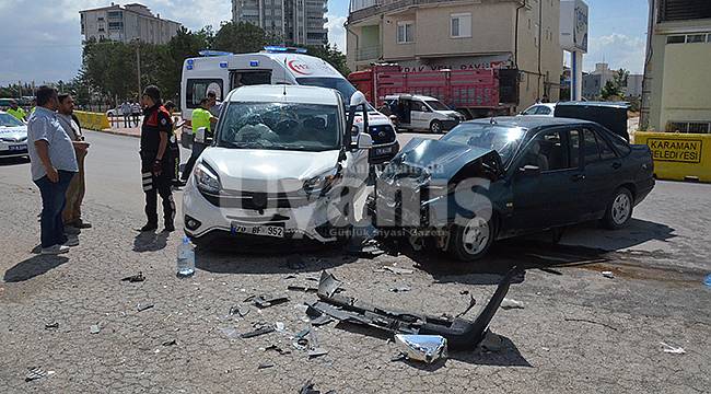 Karaman'da feci kaza: 6 yaralı!