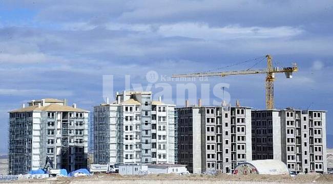Karaman’da inşaat sektörünün fotoğrafını çektik