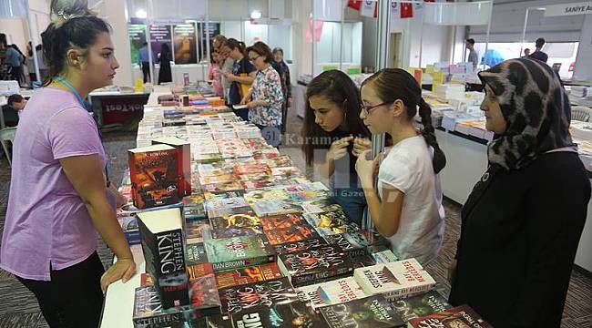 Karaman Kitap Fuarı sona erdi