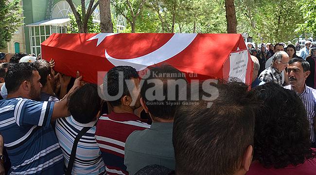 Karamanlı Polis son yolculuğuna uğurlandı