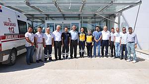 Kazımkarabekir Hastanesini ziyaret ettiler