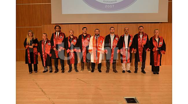 KMÜ'de atama ve yükseltme heyecanı