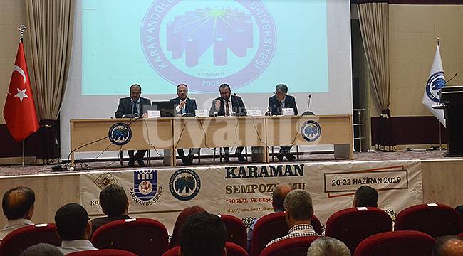 KMÜ'de Karaman Sempozyumu başladı