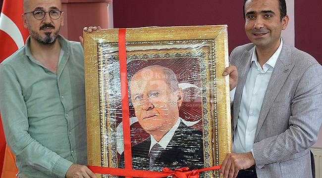 MHP İl Teşkilatı Başkan Kalaycı'yı ziyaret etti