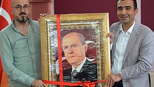MHP İl Teşkilatı Başkan Kalaycı'yı ziyaret etti