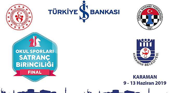 Okul Sporları Satranç Türkiye Birinciliği Finali Karaman’da