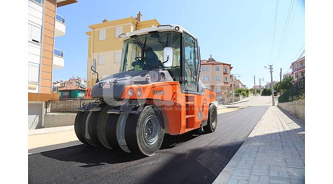 Sıcak Asfalt çalışmaları sürüyor